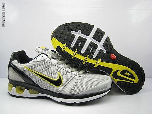 Mens Nike airmax 5k shoes grey yellow and silver -FREE SHIPPING