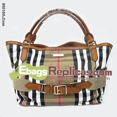 Replica Burberry New Double Tote Bag Coffee 36621331