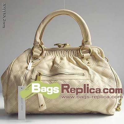 Marc Jacobs Exclusive Leather Stam Bag Cream 20081