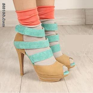  fish mouth high heel sandals SY-DX570-1 