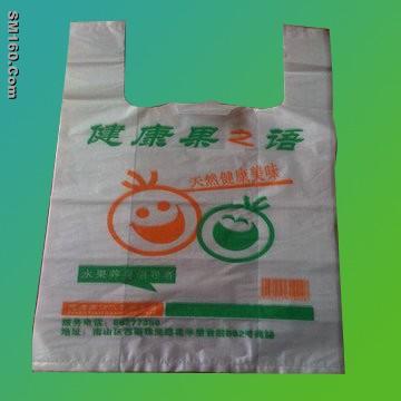 pe  bag, pe t-shirt bag