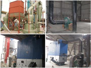 plaster of paris production line