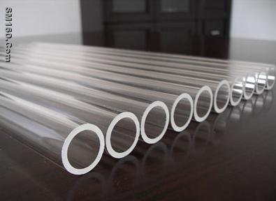 clear quartz tube