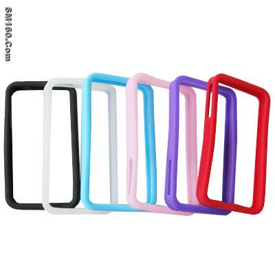 Bumper Frame Silicone Case for iPhone 4