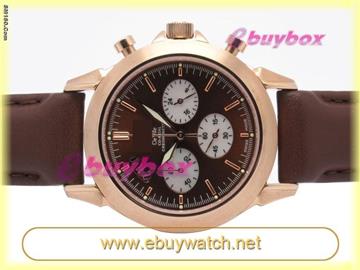 New Arrival Watches Omega DeVille Men Chronograph Automatic Rose Gold 