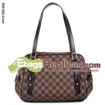 Damier Canvas Bloomsbury Double Shoudle Bag N95565