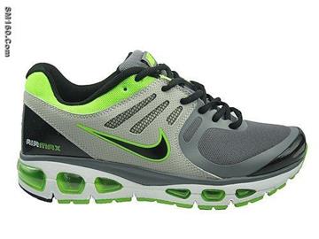 discount Mens Nike airmax 0210 shoes grey black and green-FREE SHIPPIN