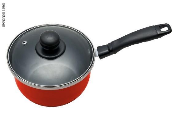 supply    deluxe  non-stick milk  pot