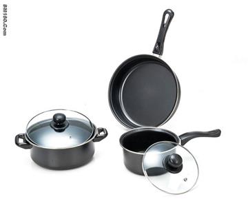 supply  non--stick  cookware  set