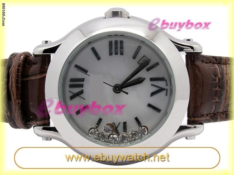 Watches Happy Sport Men's Chronograph Automatic with Grey Dial Genuine
