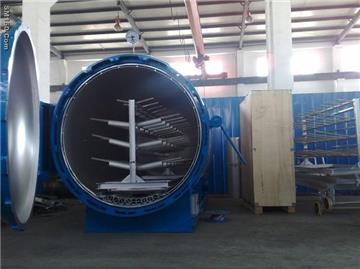 High temperature and pressure yarn conditioning machine 