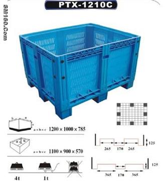 plastic pallet box