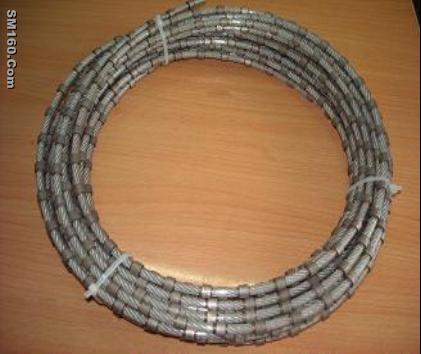 Diamond wire saw for marble profiling