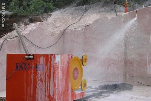 The Wire Saw Machine for quarry