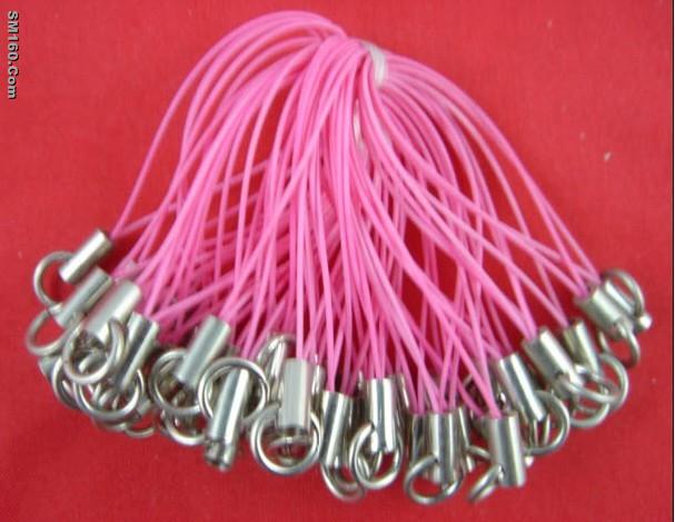 Supply environmental mobile rope, mobile phone hang rayon rope, lumino