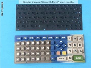 silicone rubber computer keypads/