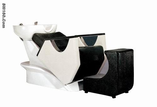white FRP shampoo chair