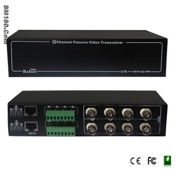 8-CH UTP CCTV surge protected Passive Video Balun