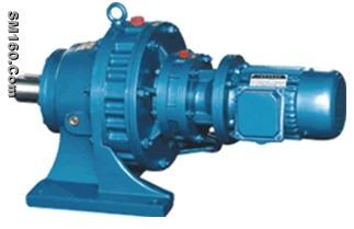 Horizontal two-stage cycloid speed reducer