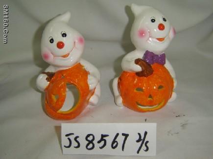 Christmas Craft Ceramic ghost,wholesale