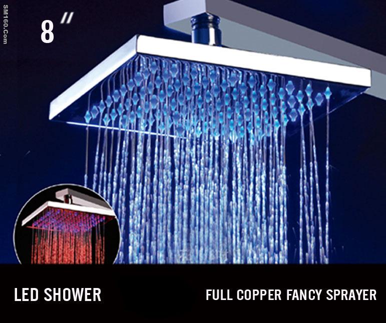 LED Rain Shower