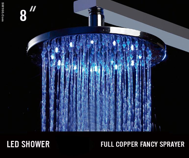 LED Rain Shower