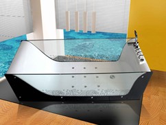 Bubble massage system - massage bathtub