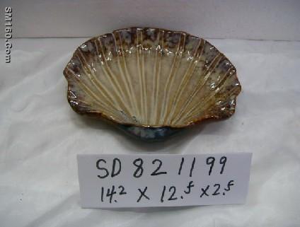 Christmas Ceramic Craft shells,wholesale price