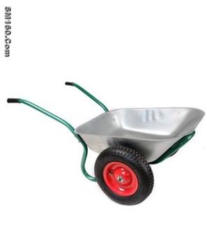two wheel wheelbarrow wb6407