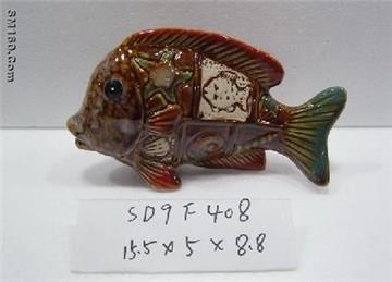 Christmas Craft Ceramic Goldfish,wholesale price