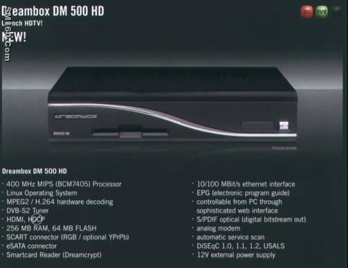 dreamox dm500hd,dreambox 500hd,dm500 hd cccam settopbox hd