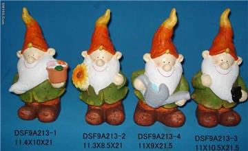 cute ceramic dwarfs for your Christmas gift