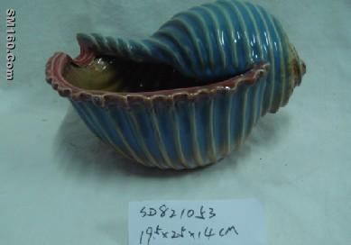 Christmas Ceramic Conch shell,cheap price,quality