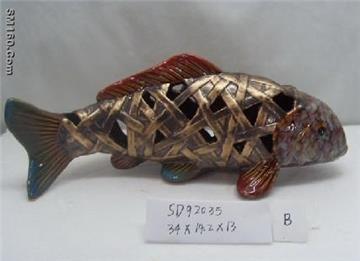 Christmas Ceramic Crafts fish,cheap prices