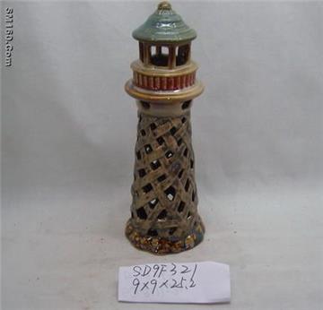 Christmas Ceramic watchtower,cheap wholesale