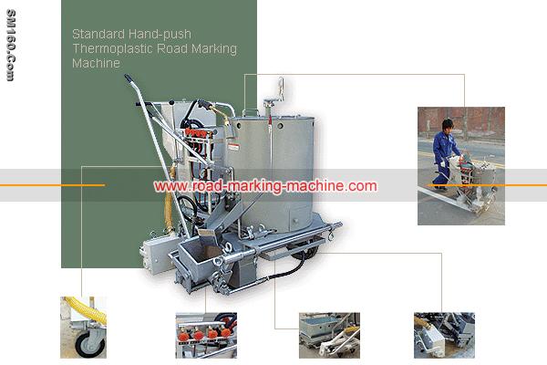 Standard Hand-Push Thermoplastic Road Marking Machine 