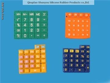 supply silicone rubber calculator keypads/