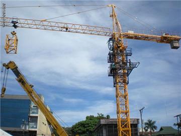 standard self-raised QTZ80 Tower crane