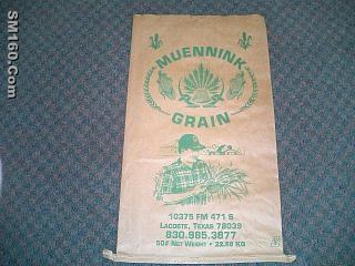 supply paper grain bag (9D)