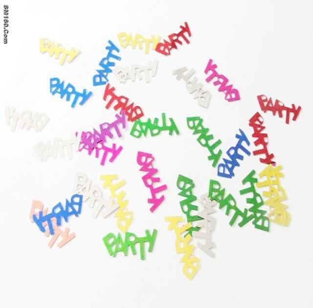 PVC confetti for Festival party