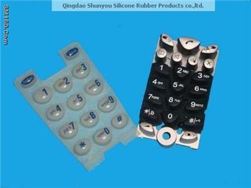 supply silicone  phone keypads