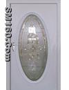 big oval flush door  