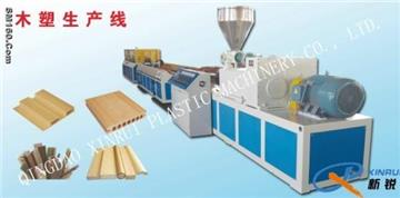 PE WPC EXTRUDING MACHINE,