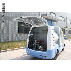 china electric high-pressure cleaning truck