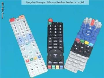 supply silicone remote  controll keypads