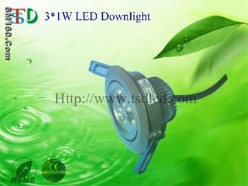 3X1W LED Down Light