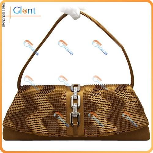 Fashion evening bag with silver bucklesEBF001