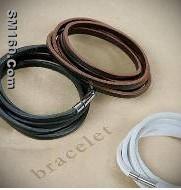 2011 handmade genuine leather bracelet