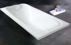 China acrylic built-in bathtub manufacturer