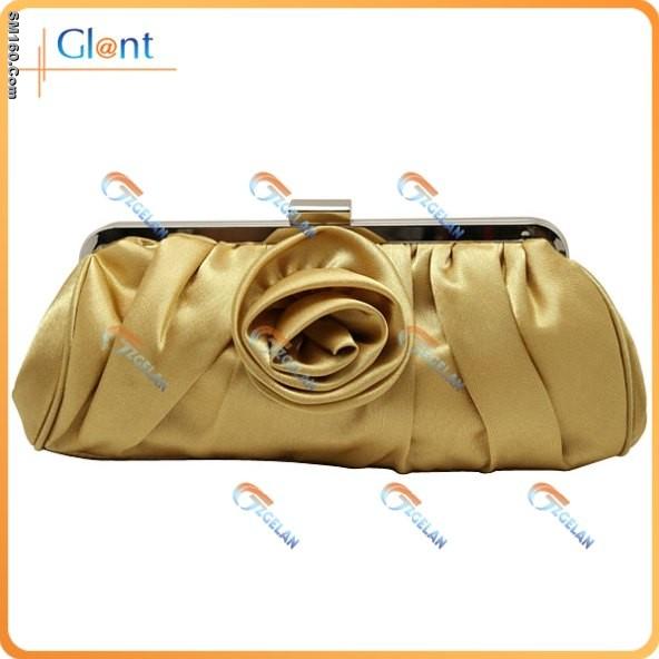 Fashion Evening Bag With Luxury Fabric Rose EBF014